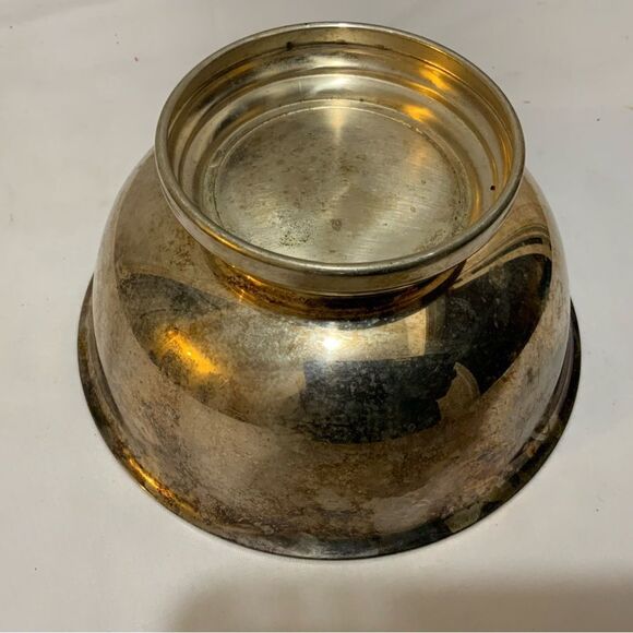 Gorham Silverplate Round bowl footed Y0779 - Picture 4 of 7